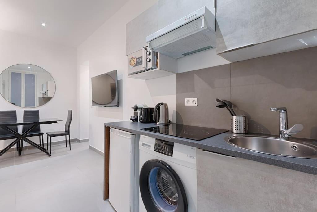 Batignolles Lemercier Cosy Apartment 4P-1Br Parijs Buitenkant foto