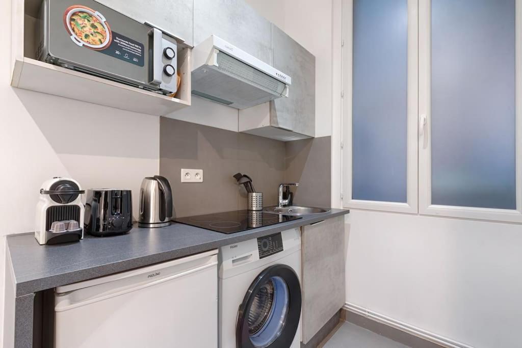 Batignolles Lemercier Cosy Apartment 4P-1Br Parijs Buitenkant foto